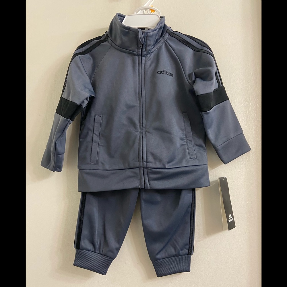 Baby adidas event tricot jacket set